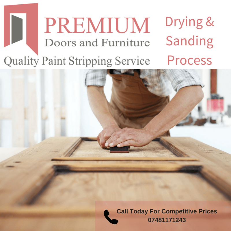 Paint Stripping Drying Sanding, How To Remove Paint From Wood Furniture Uk